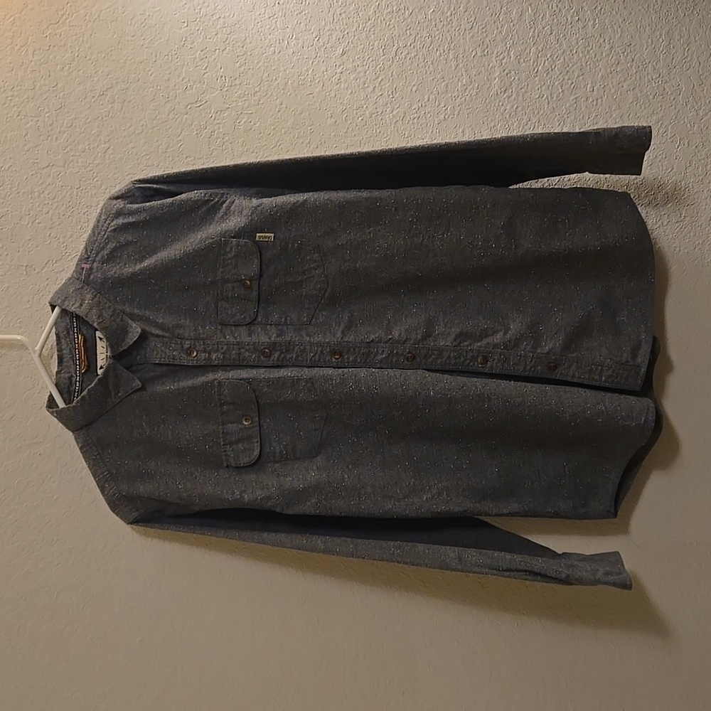 Dravus Button-down Shirt - Gray - Medium